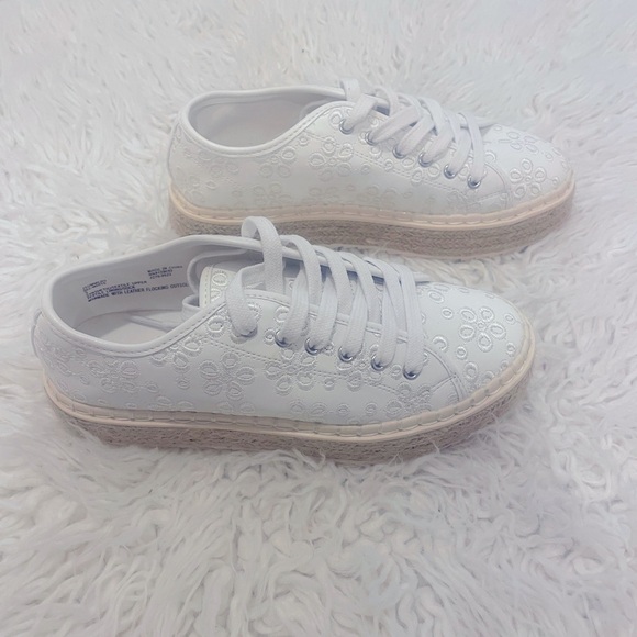 Steve Madden Summers Floral Platform Sneakers - Little Kid Size 3 - Picture 6 of 11